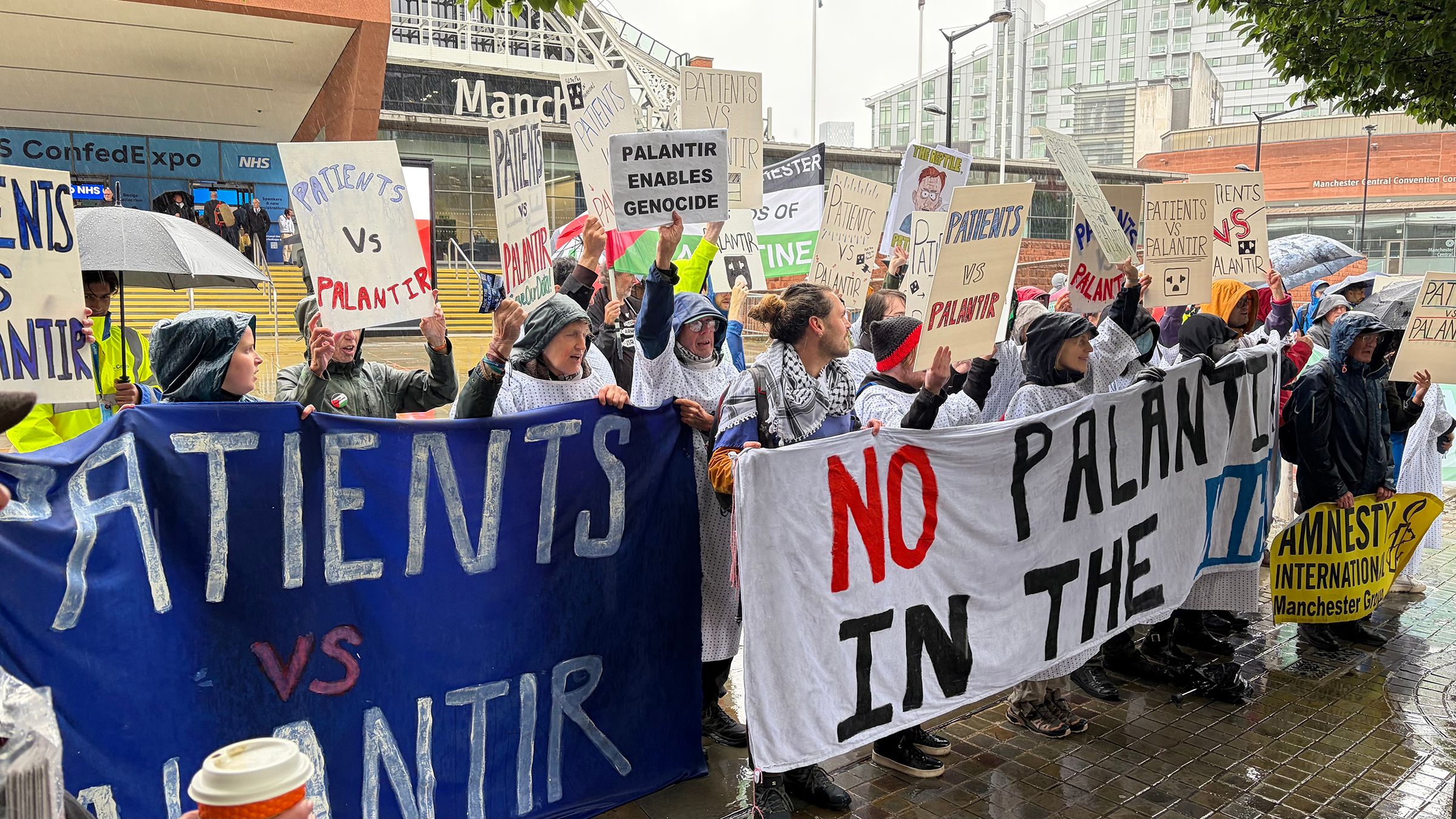 Protests Erupt Over Palantir's NHS Deal: Data Privacy Concerns Surface