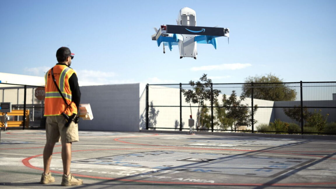 Amazon's Drone Delivery Expansion and U.S. Infrastructure Shift