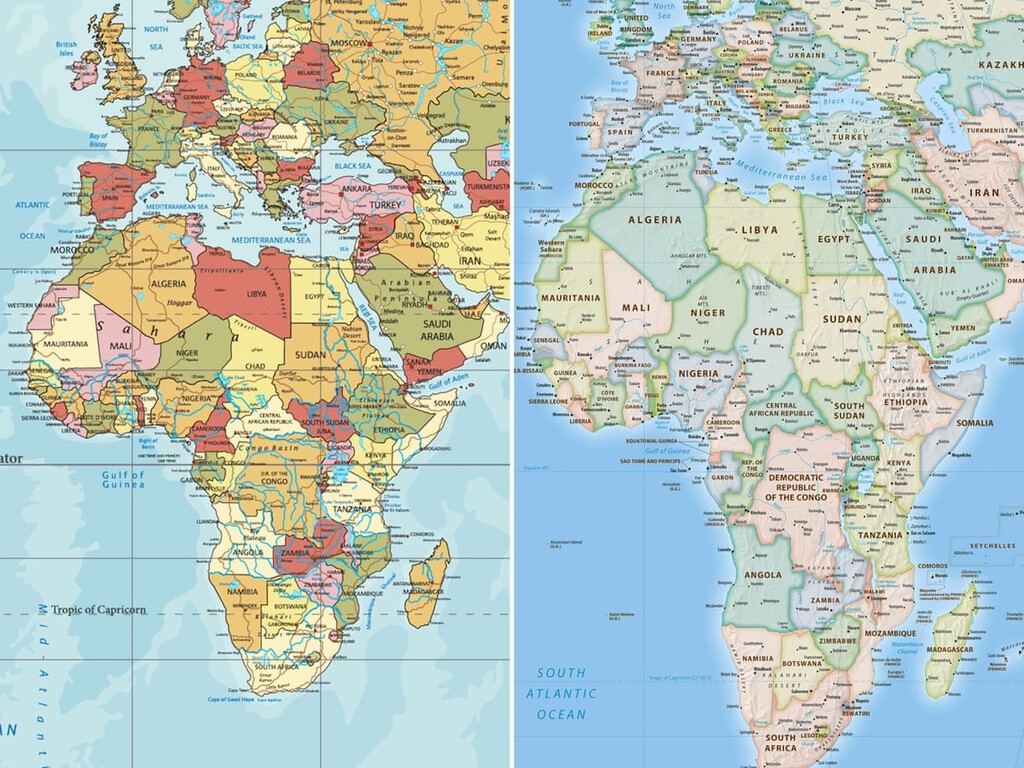 Misleading Perceptions: Reevaluating Africa's True Size