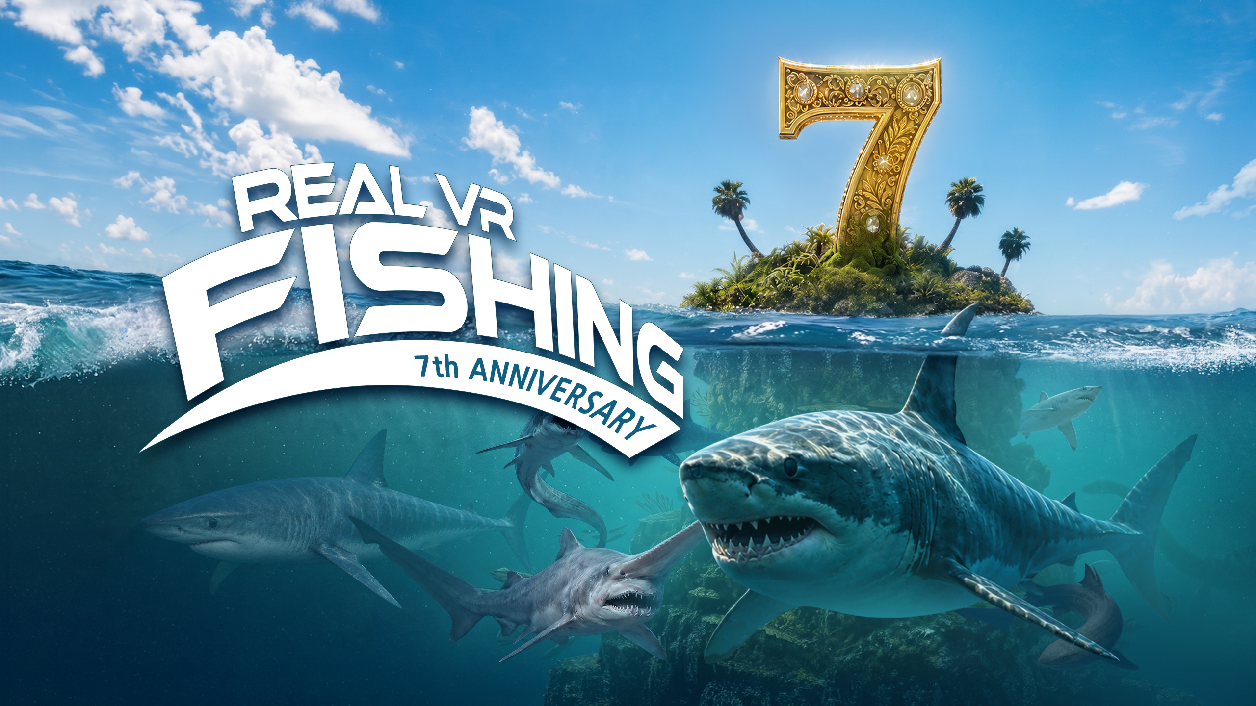 Real VR Fishing's Anniversary: Prehistoric Sharks & New Features