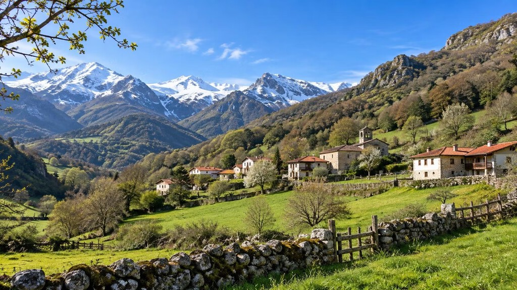 Entire Village Sale: 14 Homes, Church, & 770 Hectares