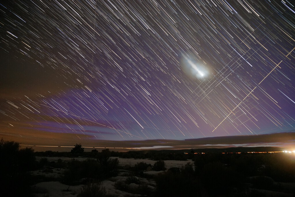 Satellite Light Pollution: Starlink and Guowang in Focus